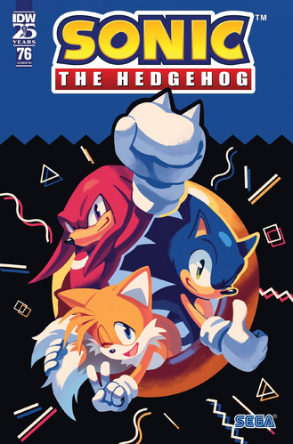 Sonic The Hedgehog #76 Cover 							RI													