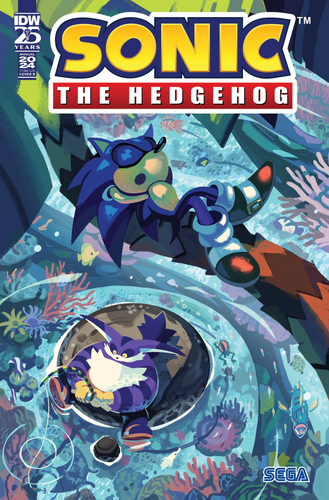 Sonic The Hedgehog Annual 2024 Cover 							B													