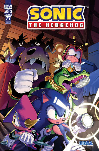 Sonic The Hedgehog #77 Cover 							A													