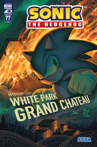 Sonic The Hedgehog #77 Cover 							B													