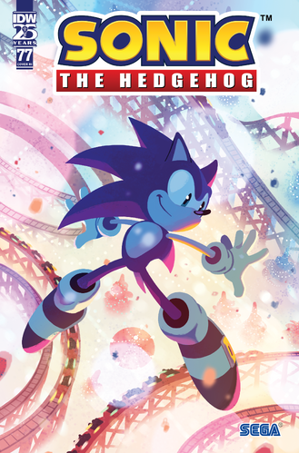 Sonic The Hedgehog #77 Cover 							RI													