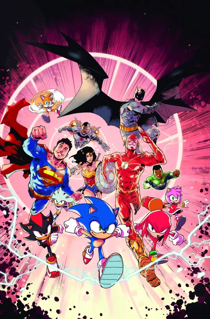 DC X Sonic The Hedgehog #1 Cover Main