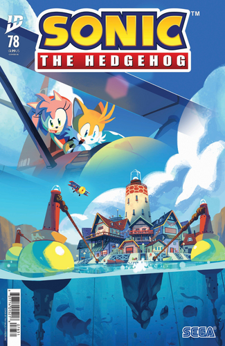 Sonic The Hedgehog #78 Cover 
							RI
							
						