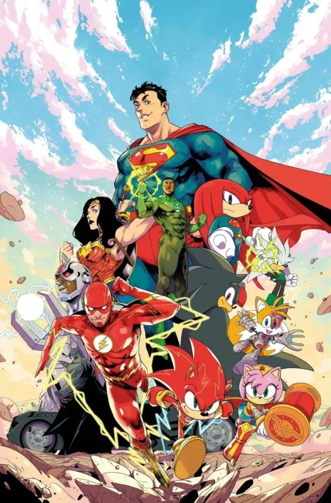 DC X Sonic the Hedgehog: Metal Legion #1 Cover Main