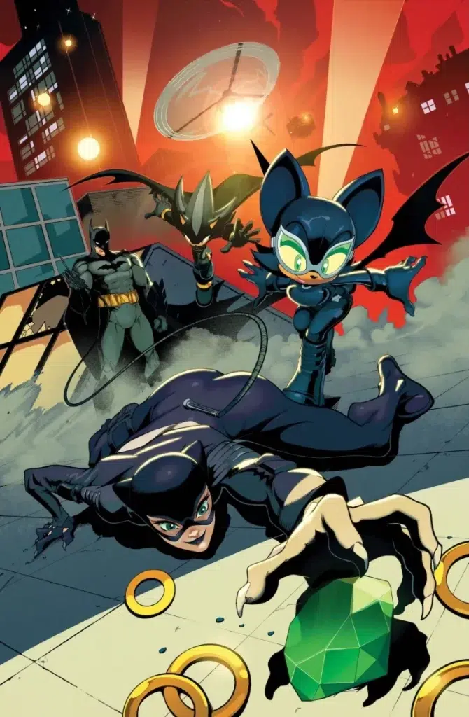 DC X Sonic the Hedgehog: Metal Legion #1 Cover B