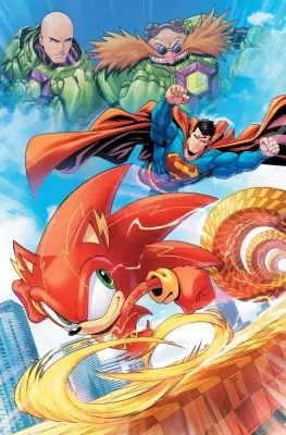 DC X Sonic the Hedgehog: Metal Legion #1