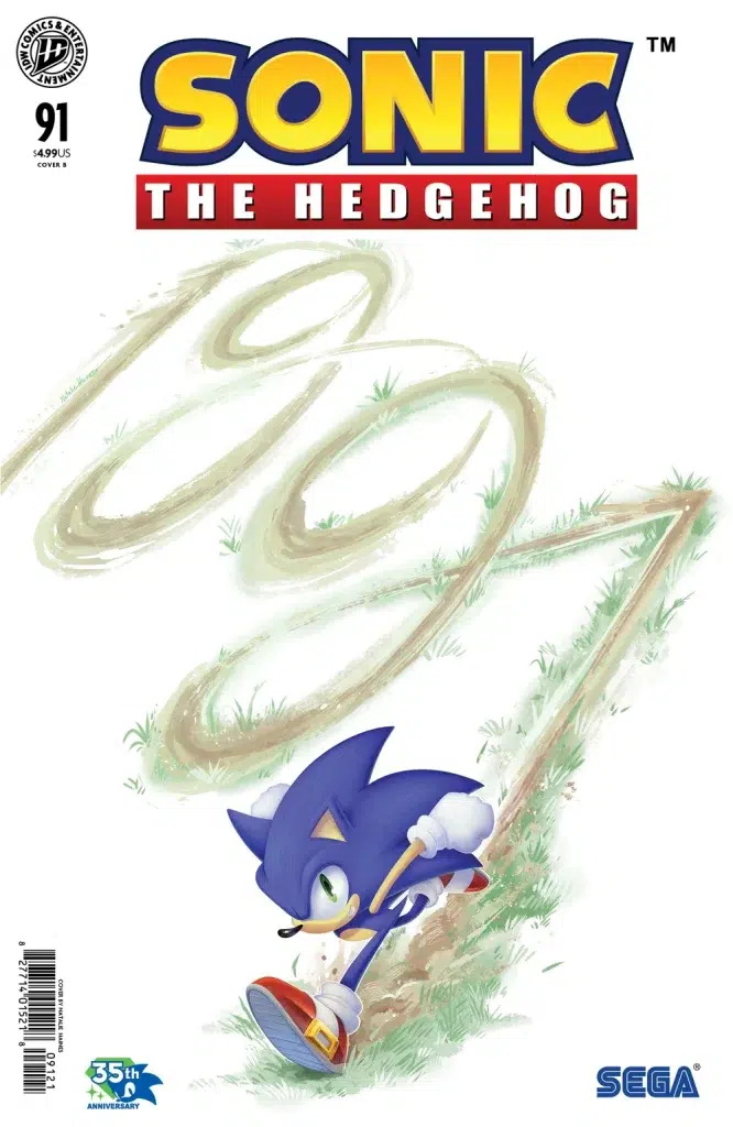 Sonic The Hedgehog #91 Cover B