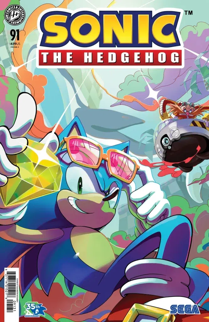 Sonic The Hedgehog #91 Cover C