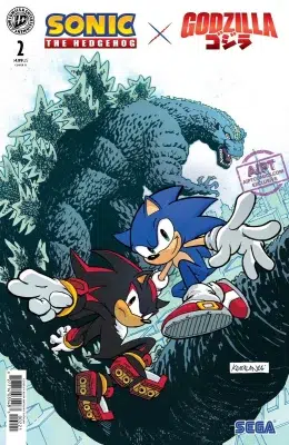 Sonic the Hedgehog X Godzilla #2