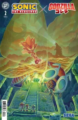 Sonic the Hedgehog X Godzilla #2