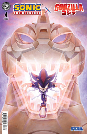 Sonic the Hedgehog x Godzilla #4 Cover Variant RI (15)