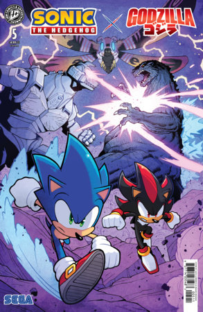Sonic the Hedgehog x Godzilla #5 Cover Cover A