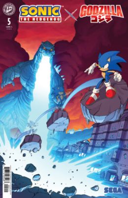 Sonic the Hedgehog x Godzilla #5