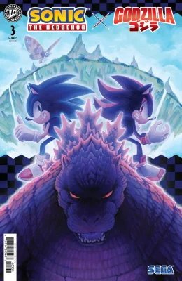 Sonic the Hedgehog X Godzilla #3